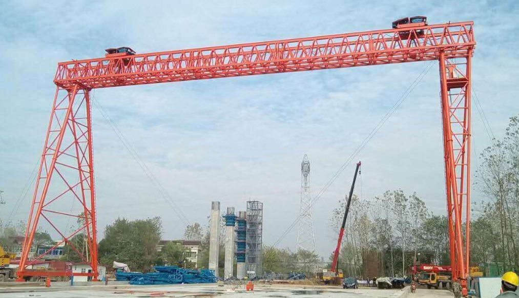 龍門(mén)吊軟性支腿設(shè)計(jì)理念